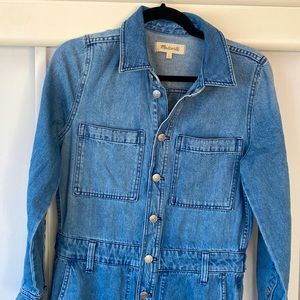 Madewell Denim Relaxed Jumpsuit